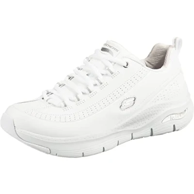 Image of Skechers 177099 UNO Hightop trainers, Women&#039;s, Size: 7, White Synthetics