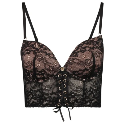 Image of Lascana Jette BY Pushup BRA bra, Women&#039;s, Size: 32B, Black