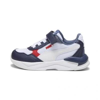 Image of Puma XRAY Speed LITE Unisex Trainers for kids, Size: 11K, Black/white/malachite Imitation leather/ textile