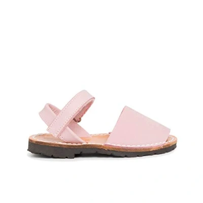 Image of Pisamonas Avarcas Sandals for kids, Size: 3K, Rosa Leather