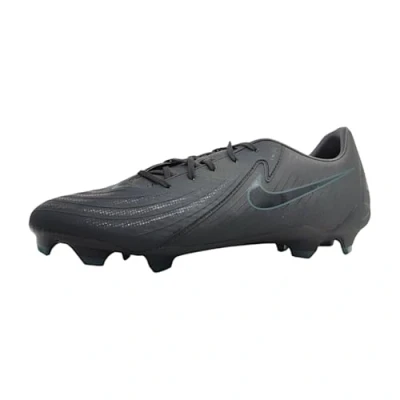 Image of Nike Performance Phantom GX II Academy FG/MG Moulded stud football boots, Men&#039;s, Size: 3.5, Black/deep jungle Synthetics
