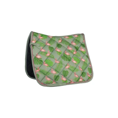 Image of HKM Saddle pad Flamingo