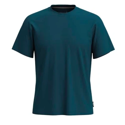 Image of Smartwool Perfect CREW Short Sleeve Basic Tshirt, Men&#039;s, Size: XL, Twilight blue