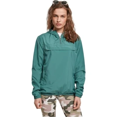 Image of Urban Classics Basic Windbreaker, Women&#039;s, Size: 3XL, Paleleaf