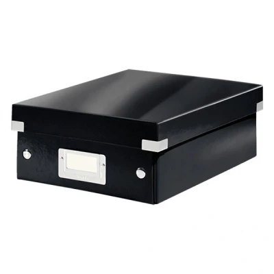 Image of Leitz Organiser Box, Click and Store Range 60570095 Small, Black