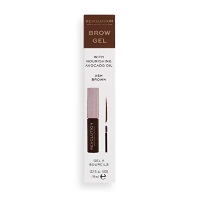 Image of Makeup Revolution Brow Gel 6g (Various Shades) #775135 Ash Brown