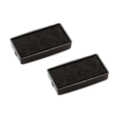 Image of COLOP E/20 Black Replacement Pads Pack of 2 107159 Ink to Fit Printer 20 &amp; 20/1 DIY Kit