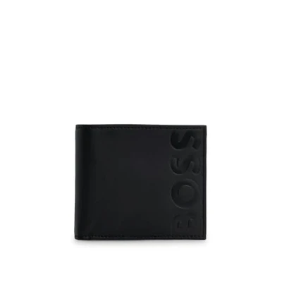 Image of BOSS BIG COIN Unisex Wallet, Size: One Size, Black