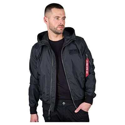 Image of Alpha Industries Light jacket, Men&#039;s, Size: Small, Black