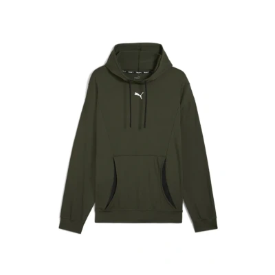 Image of Puma MOVE Cloudspun Hoodie, Men&#039;s, Size: Large, Dark olive