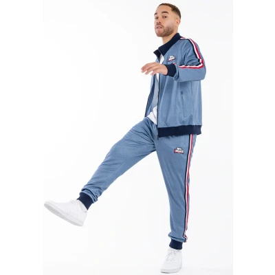 Image of Lonsdale Gairsay SET Tracksuit, Men&#039;s, Size: 3XL, Blue denim