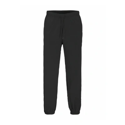 Image of JACK &amp; JONES Men&#039;s Jpstkane Jjmykonos Plisse SWT Shorts Sn SweatShorts, Black, XL