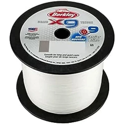 Image of Berkley x9 Braided line Crystal 2000m 0.20mm (20.6kg) fishing
