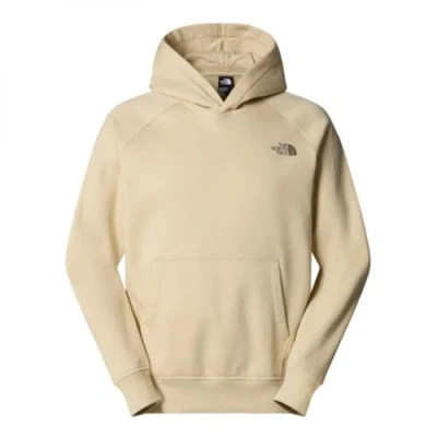 Image of The North Face Raglan BOX Hoodie Hoodie, Men&#039;s, Size: XXL, Gravel/smokey brown
