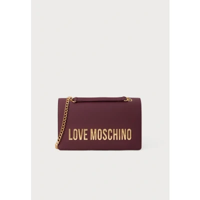 Image of LOVE Moschino BOLD Handbag, Women&#039;s, Size: One Size, Wine