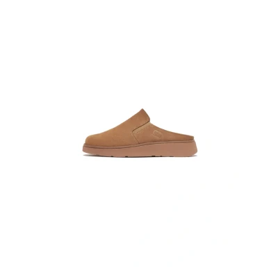 Image of Fitflop Women&#039;s Gen ff Elasticated Suede Mules, Desert Tan, 9 UK