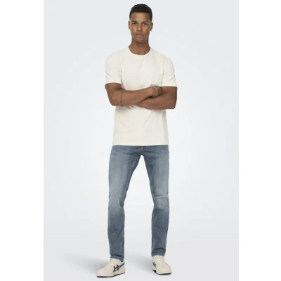 Image of Only &amp; Sons Slim NOOS fit jeans, Men&#039;s, Size: 29x30, Dark blue denim