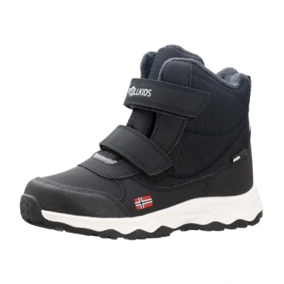 Image of Trollkids Hafjell Waterproof Winter Hiking Shoes, black, 37 EU