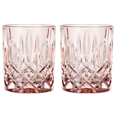 Image of Nachtmann Whiskey Glasses Noblesse Rosé 295 ml 2 Pieces