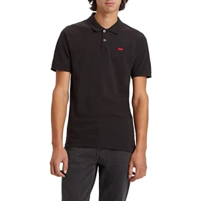 Image of Levi&#039;s Women&#039;s Slim Housemark Polo Shirt, Meteorite, M
