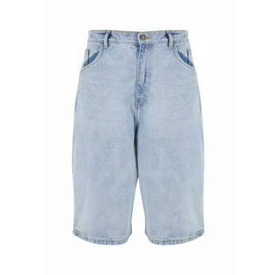Image of Urban Classics Heavy Denim shorts, Men&#039;s, Size: 28, New light blue washed