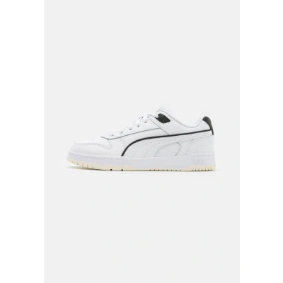 Image of Puma Men&#039;s Rbd Game Low Sneaker, White Black Team Gold, 10.5 UK