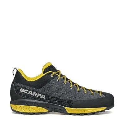 Image of Scarpa Mescalito Planet Hiking shoes, Men&#039;s, Size: 11, Gray/curry Synthetics/textile