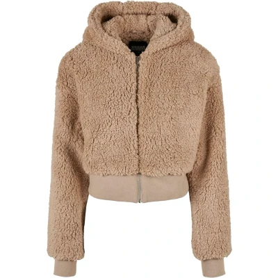 Image of Urban Classics Sherpa Winter jacket, Women&#039;s, Size: 3XL, Softtaupe