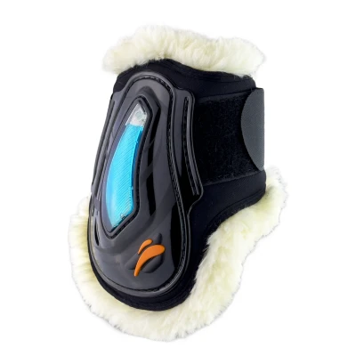 Image of eQuick eAirshock Fetlock Boots Velcro Fluffy