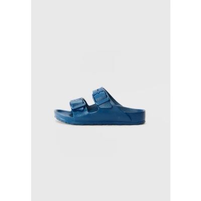 Image of Birkenstock Arizona EVA Mules for kids, Size: 28, Navy shoes