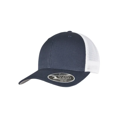 Image of Flexfit Cap, Men&#039;s, Size: One Size, Navy/white