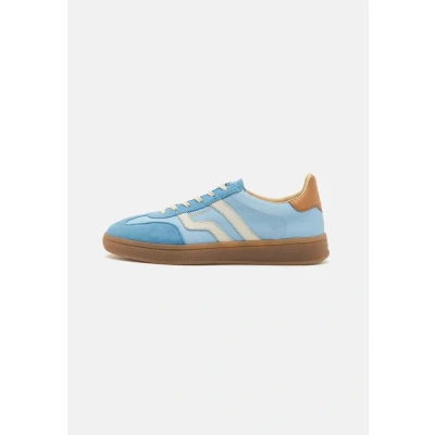 Image of GANT Cuzima Trainers, Women&#039;s, Size: 7, Light blue/azur blue Leather and textile