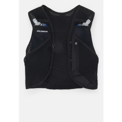 Image of Salomon Active SKIN 4 SET Hydration rucksack, Size: Medium, Black/metal