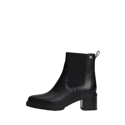 Image of Calvin Klein Jeans ZIP BOOT High heeled ankle boots, Women&#039;s, Size: 7, Fossil/black Polyester