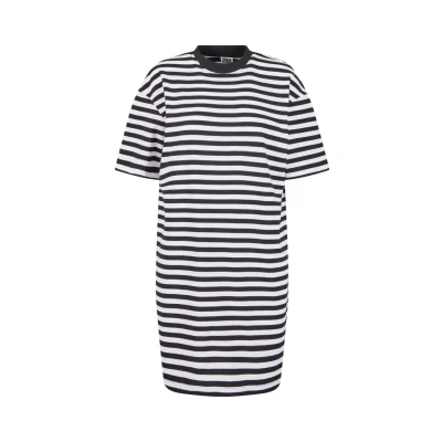 Image of Urban Classics Striped Jersey dress, Women&#039;s, Size: XL, White black