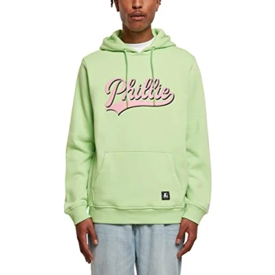 Image of Starter Phillie Hoodie, Men&#039;s, Size: Large, Jadegreen