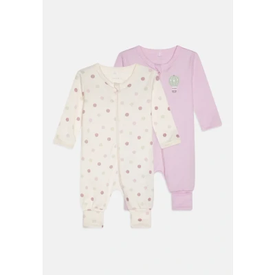Image of Name it Nbfnightsuit ZIP DOT 2 PACK Pyjamas for kids, Size: 0 1m, Jet stream