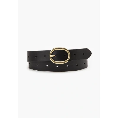 Image of Levi&#039;s Women&#039;s High Low Belt, Regular black, 65