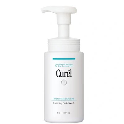 Image of Curél Foaming Facial Wash for Dry, Sensitive Skin 150ml
