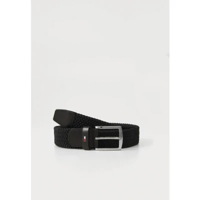 Image of Tommy Hilfiger Men&#039;s Fixed Belt, Black (Black), 90