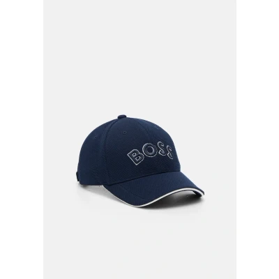 Image of BOSS Unisex Cap, Size: One Size, Dark blue