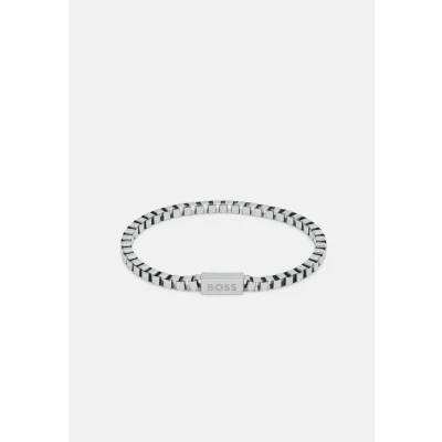Image of Boss Chain for him Armband Venezianerkette aus Edelstahl in der Farbe Silber, 19cm, 1580288