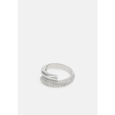 Image of Swarovski Dextera Ring silvercoloured, Women&#039;s, Size: Q R, Silver coloured
