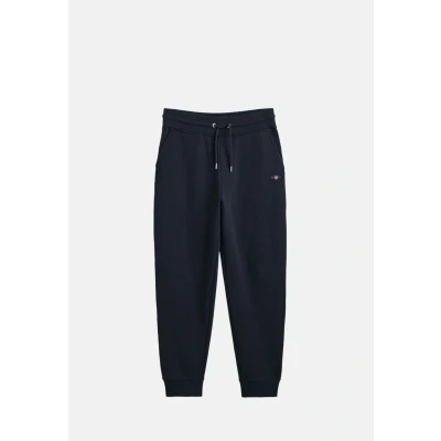 Image of GANT REG Shield Tracksuit bottoms, Men&#039;s, Size: Medium, Evening blue