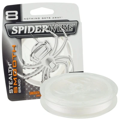 Image of Spiderwire Stealth Smooth 8 &#039;Translucent&#039; 0,29mm 150m Braided fishing line