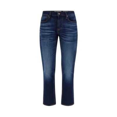 Image of GUESS Mens Jeans Angels Slim Leg Dark Wash Blue (as8, Waist_Inseam, Numeric_38, Numeric_32, 38W 32L),