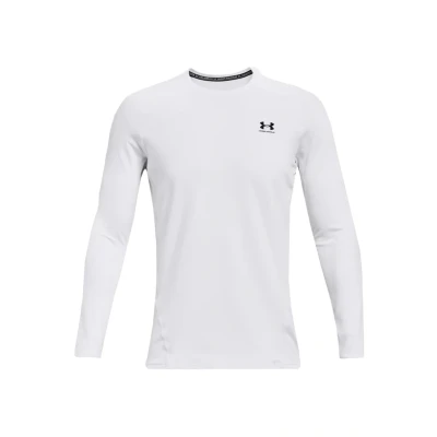 Image of Under Armour CG CREW Undershirt, Men&#039;s, Size: Large, White /black