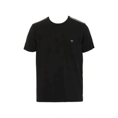 Image of Emporio Armani CREW NECK Undershirt, Men&#039;s, Size: Small, Black