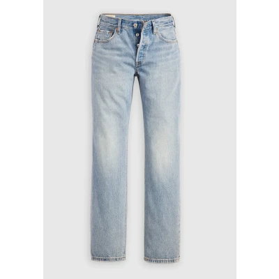 Image of Levi&#039;s 501 &#039;90S Lightweight Straight leg jeans, Women&#039;s, Size: 24x30, Light blue denim