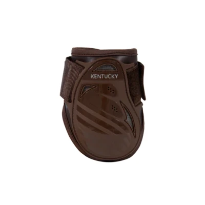 Image of Kentucky Horsewear Bamboo Fetlock Boots for Young Horses, Size: M, Colour: Brown